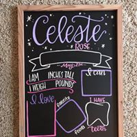 Load image into Gallery viewer, Birthday Reusable Chalkboard