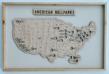 Load image into Gallery viewer, American Ballparks- interactive baseball map