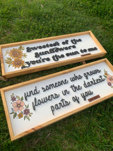 Load image into Gallery viewer, Zach brown lyric signs