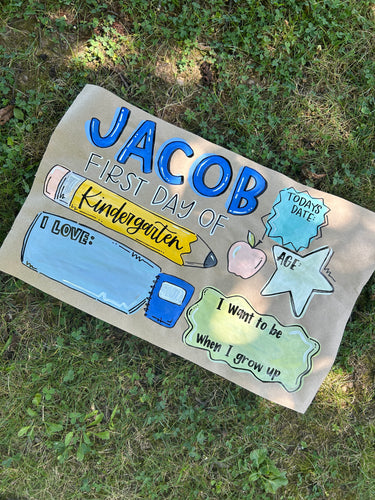 Mini banner- back to school