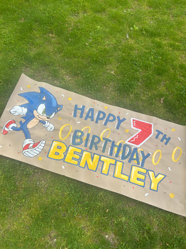 Character party banner
