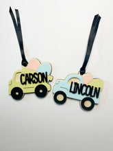 Load image into Gallery viewer, Truck Easter basket tag