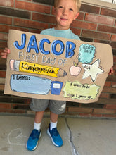 Load image into Gallery viewer, Mini banner- back to school