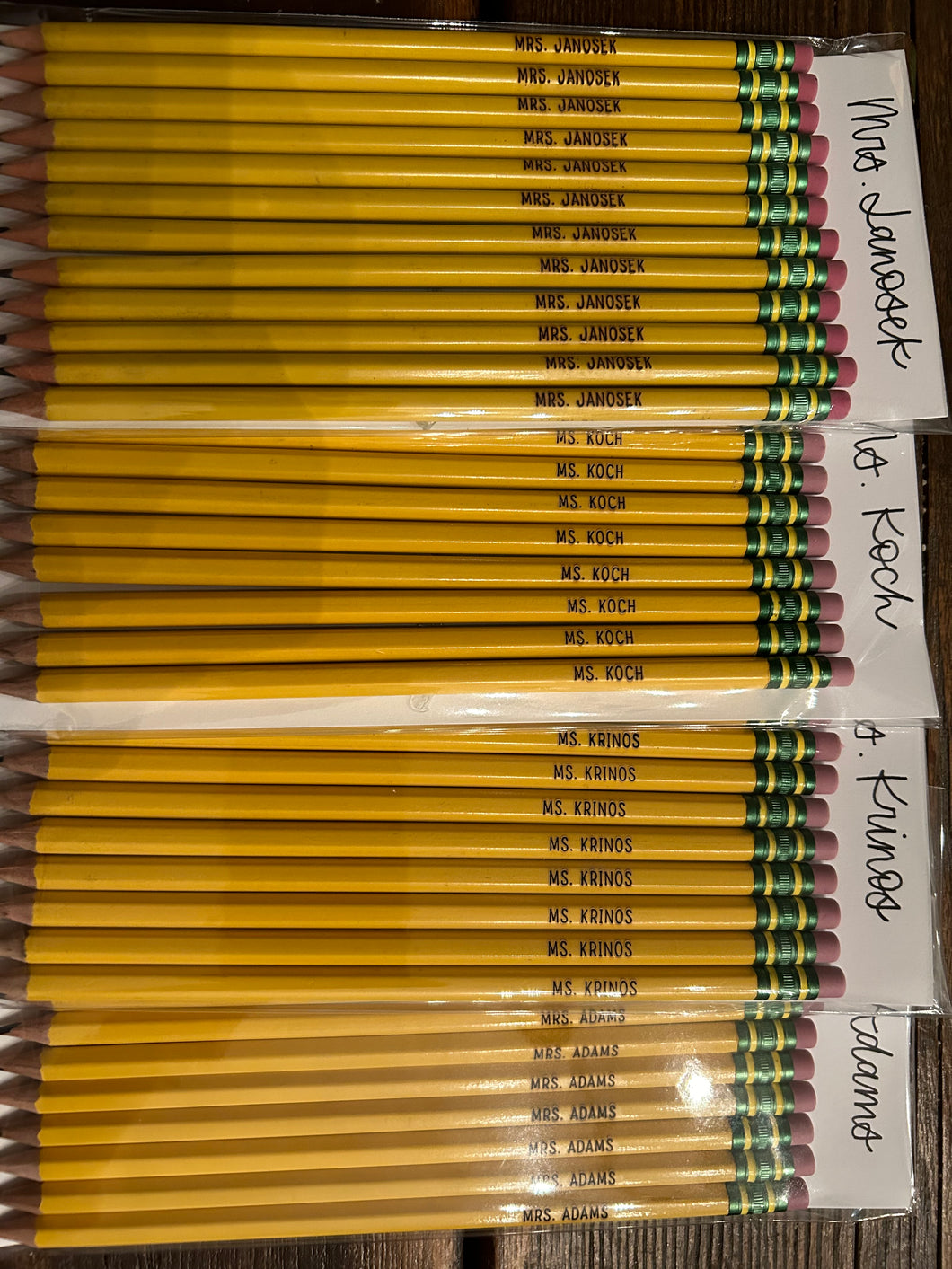 Chapman custom pencils