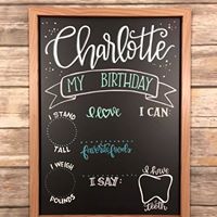 Birthday Reusable Chalkboard