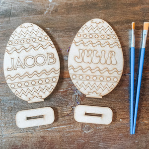 DIY personalized egg paint kit