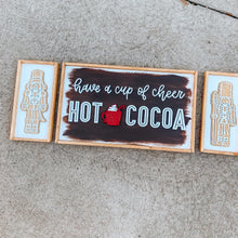 Load image into Gallery viewer, Hot cocoa sign
