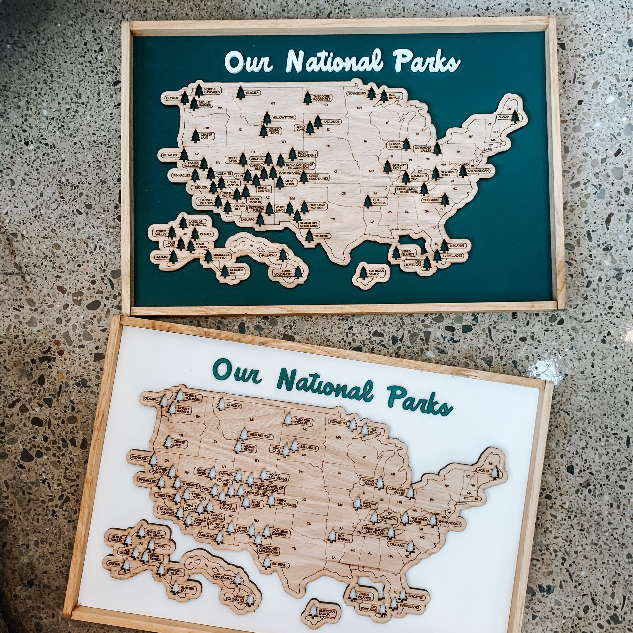 National Park interactive map – KCC Makes