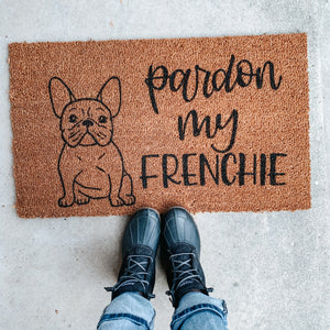 Pardon my frenchie doormat