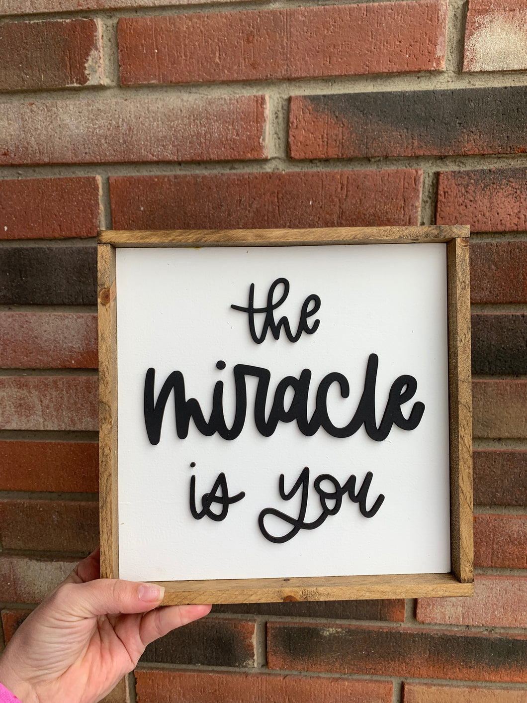 The miracle is you