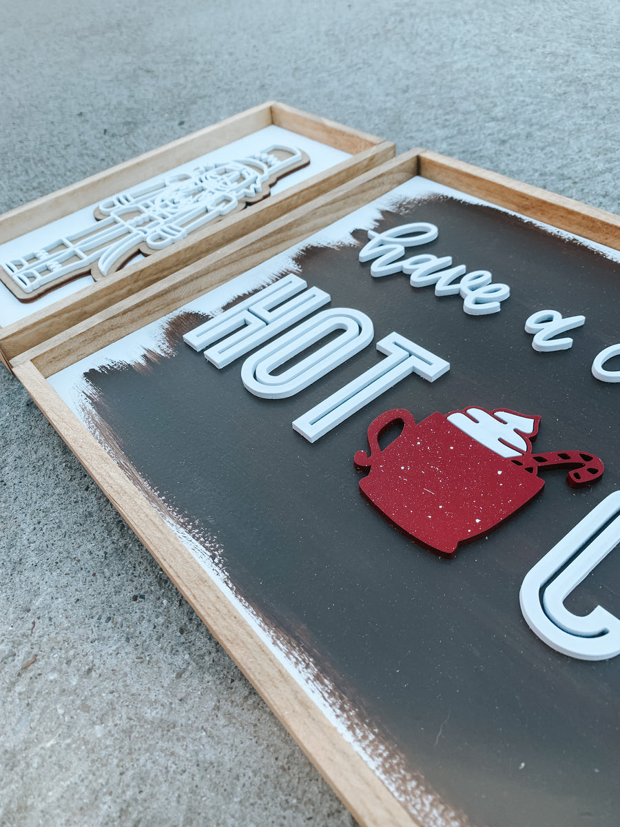 Hot cocoa sign – KCC Makes