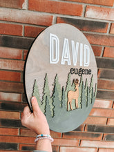 Load image into Gallery viewer, Deer nursery sign