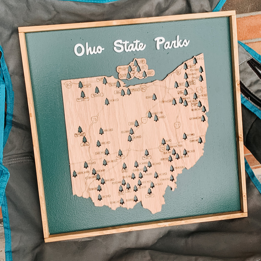 Ohio state parks interactive map